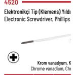 Tornavida (Klemens) Yıldız Uçlu 3*60MM
