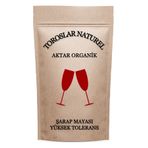 Toroslar Naturel Aktar Organik Şarap Mayası Yüksek Tolerans Ithal Menşei Kırmızı Ve Beyaz Yapımına Uygun 100 Gr