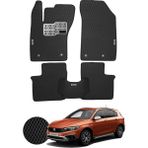 Torpedo Fiat Egea Cross Uyumlu Hatchback Hücreli Premium Eva Paspas Seti Tam Set Paspas Takımı Siyah