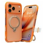 TORRAS Ostand Q3 Air iPhone 17 Pro Max için 360 Manyetik Standlı Kılıf, Manyetik, Mil-Grade Drop Testli, Kamera Kontrol Düğmesi, Darbeye Dayanıklı Telefon Kılıfı, iPhone 17 Pro Max için, Horizon