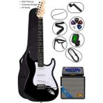 Torres ST-40BKP Elektro Gitar Seti 25W Bluetooth Amfili Full Başlangıç Paketi Siyah
