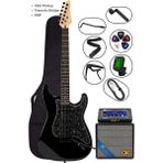 Torres STD-20BKP Elektro Gitar Seti Dsp Efektli 25W Bluetooth Amfili Full Paket Siyah