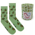 Tortoise Socks – Desenli Unisex Soket Çorap
