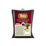 Toru Bahçe Saksı Toprağı Torf Tavuk ve Keçi Gübreli Perlit Katkılı Toprak 20 Lt