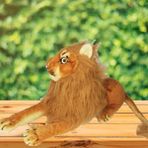 Toru Toys 55 cm Peluş Aslan Oyuncak Uzanan