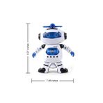 TORUTOYS Dans Eden Robot Pervaneli Müzikli Sesli Işıklı 20 Cm Oyuncak