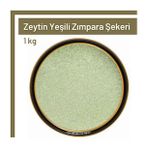 TOS 1 kg Zeytin Yeşili Zımpara Şekeri