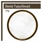 Tos The Organic Spices 1 kg 1. Kalite Doğal İnce Deniz Tuzu