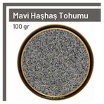 TOS The Organic Spices 100 gr 1.Kalite Mavi Haşhaş Tohumu