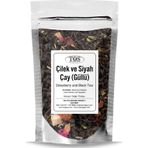 TOS The Organic Spices 250 gr Çilek ve Siyah Çay (Güllü)