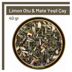 TOS The Organic Spices 40 gr Limon Otu ve Mate Yeşil Çay