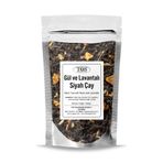TOS The Organic Spices Gül Lavanta Siyah Çay 40 gr (1. Kalite) Rose Lavender Black Tea, TOS1907P