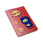 Tosbaa 12x17 cm 120 Yaprak Heyecanlı Serisi Heyecanlı 2 Çizgisiz Defter