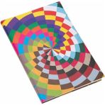 Tosbaa 15x21 96 Yaprak Kaleydoskop Serisi Gökkuşağı Defter