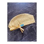 Tosbics Store Turuncu Çiçekli Cerrahi Bone (İthal Kumaş)