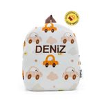 Tosbiş [ İSTEDİĞİNİZ İSMİ YAZIYORUZ ] BEEPBEEP 0-8 Yaş Çocuk Sırt Çantası, Anaokulu-kreş Çantası