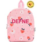 Tosbiş Pembe Tatlı Kalpler Anaokulu Çantası 0-8 Yaş Çocuk Sırt Çantası 26*21*11 cm