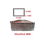 TOSÇELİK 40 x 40 x 2 mm(2 MT) Boyalı Profil (Demir) Metal