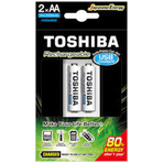 Toshiba 2000 mah 2'li AA Kalem Pil +Usb Şarj Cihazı