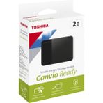 Toshiba 2tb Canvıo Ready 2.5" Usb3.2 Toshıba HDTP320EK3AA - Siyah