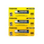 Toshiba 3 Adet Lr03 Alkaline Aaa Ince Kalem Pil (Uzaktan Kumanda-Radyo-El Feneri Pili