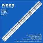 Toshiba 40L2600 40'' 3 Adet Tv Led Bar (Tvnizi Açıp İçindeki Led Barla Birebir Aynısı Olduğunu Görmeden Almayınız. Sonrasında İade Almamaktayız.)