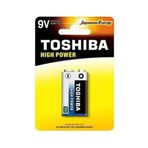 Toshiba 6LR61 9V High Power Alkalin Pil