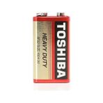 Toshiba 9 Volt 6F22KG Kare Pil 1'li Tek Kullanımlık Uzun Ömürlü Elektronik Cihazlar İçin