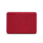 Toshiba Canvio Advance 2.5" 1TB USB 3.2 Gen-1 Kırmızı (HDTCA10ER3AA) Taşınabilir Harici Sabit Disk
