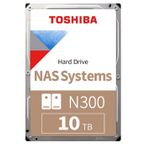 Toshiba HDWG11AUZSVA N300 10TB 7200rpm 256MB Sata 3 Harddisk