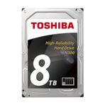 Toshiba Hdwg480uzsva N300 8 tb 7200rpm 128 mb Sata3 6gbit/sn Nas Hdd