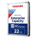 Toshiba MG10AFA22TE 22TB Kurumsal HDD – 3.5” SATA, Hiperölçek ve Bulut Depolama Uyumlu