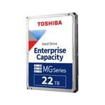 Toshiba MG10AFA22TE MG512E 22 TB 7200RPM 3.5 inç 7/24 Güvenlik Diski