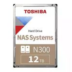 Toshiba N300 12TB 7200 RPM 512MB NAS HDD (HDWG51CUZSVA)