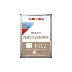 Toshıba N300 6Tb 7200Rpm 512Mb Sata3 6Gbit/Sn Mn10ada600s Nas Hdd