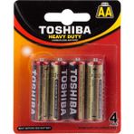 Toshiba Pil Kalem Pil 4 Lü Kartela AA R6KG(M) BP-4TGTET 0018 0025
