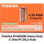 Toshiba R14Kg(M) Heavy Duty C Orta Pil 24Lü Kutu