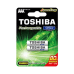 Toshiba Rechargeable 950 mah 2'li 3A Şarjlı İnce Pil