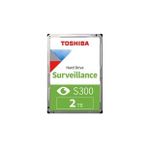 TOSHIBA S300 2 TB 5400RPM 128MB 7/24 DVR,NVR için Güvenlik HDD