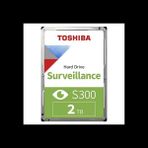 Toshıba S300, HDWT720UZSVA, 3.5", 2tb, 128MB 5400 Rpm, 7/24 Güvenlik HDD - 2 TB
