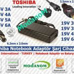 Toshiba Satellite C55-A-13G C55D-A-14M Uyumlu Notebook Adaptör