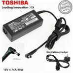 Toshiba Satellite C55-A-1NR C55-A-1NU Siyah Uyumlu Notebook Adaptör