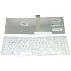 Toshiba Satellite C55-A, C55-A-1lg Beyaz Notebook Klavyesi Tr