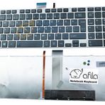 Toshiba Satellite C850-1K9 Işıklı Siyah Notebook Klavye
