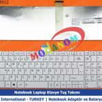 Toshiba Satellite C855D-12D Beyaz Notebook Klavye