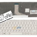 Toshiba Satellite M800 M805 Beyaz Uyumlu Laptop Klavye