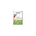 Toshiba Surveillance Hdwt720uzsva Sata 3.0 5400 Rpm 2 Tb Harddisk