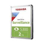 Toshiba Toshıba 2tb S300 5700RPM Sata3 128MB (7-24) Güvenlik Harddisk HDWT720UZSVA - Hafıza