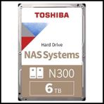 Toshiba Toshıba N300, MN10ADA600S, 3.5", 6tb, 512MB 7200 Rpm, Sata3, 7/24 Nas, Server, HDD