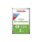 Toshiba Toshıba S300 2 Tb 5400RPM 128MB 7/24 Dvr,nvr Için Güvenlik HDD